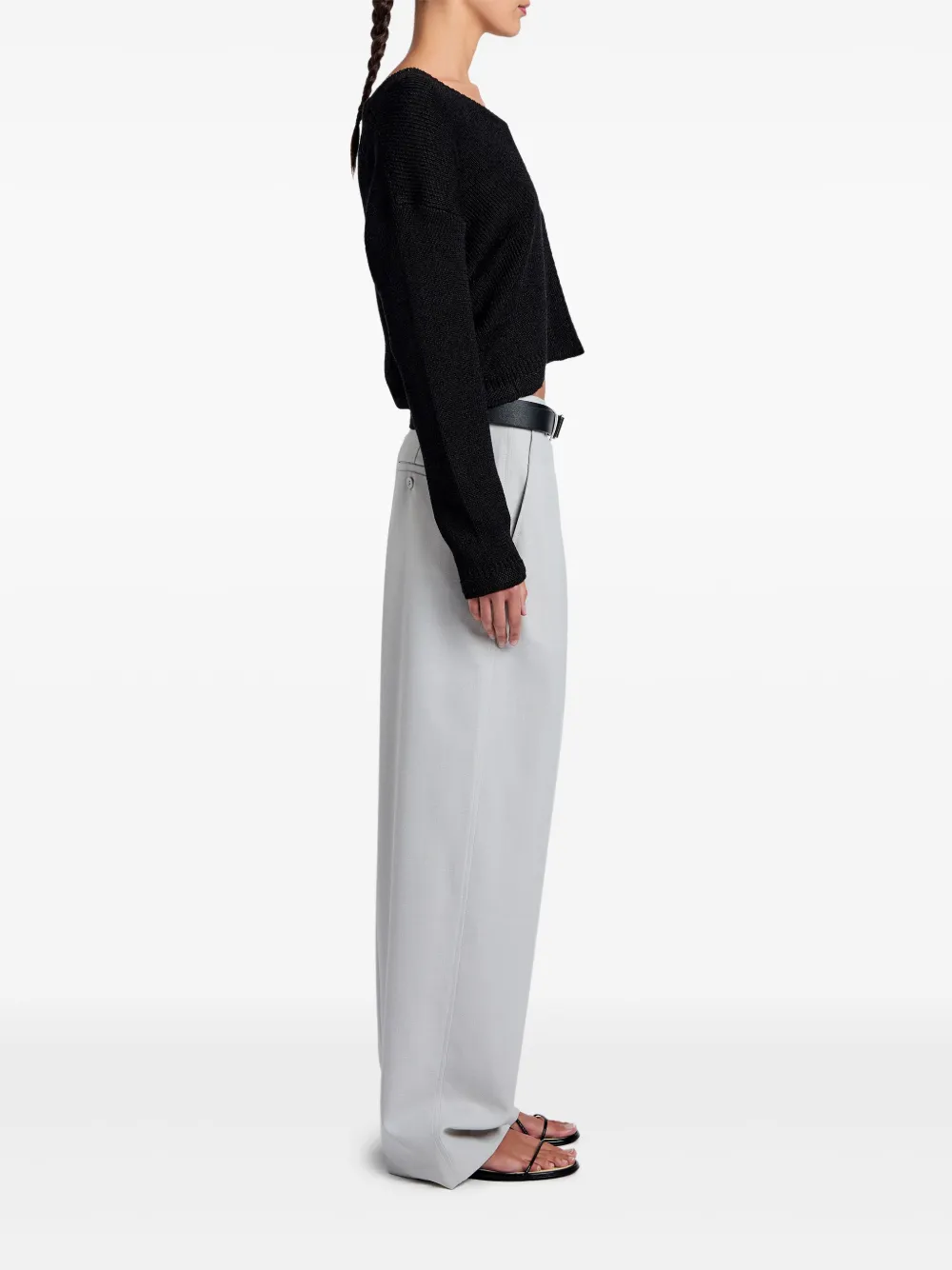 Shop Proenza Schouler White Label Tyler Jumper In Black