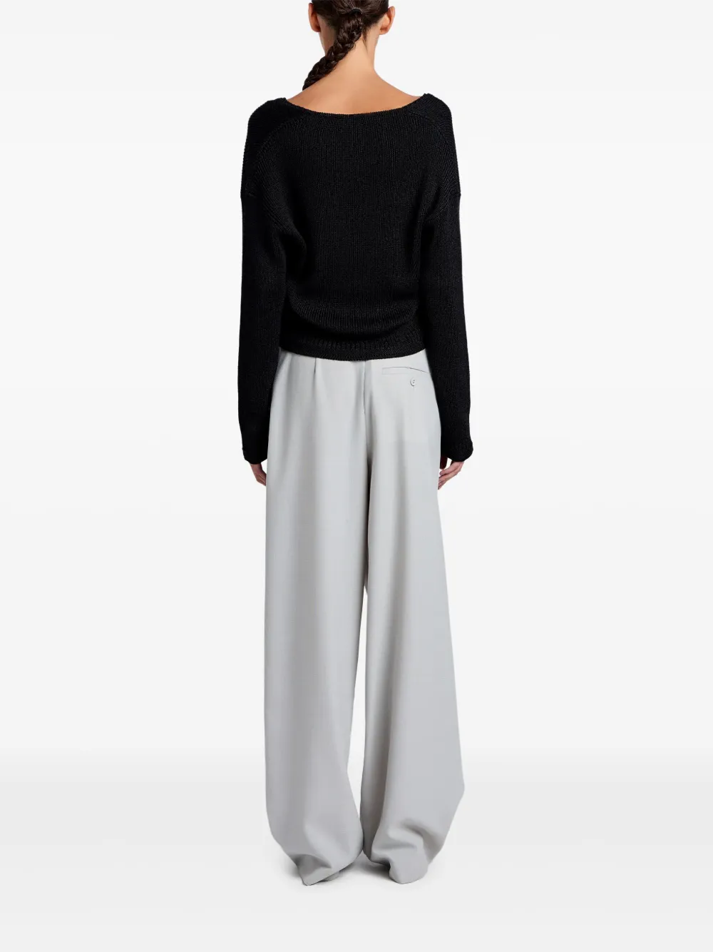 Shop Proenza Schouler White Label Tyler Jumper In Black