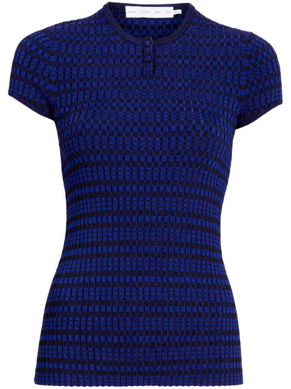 Proenza Schouler White Label Shelle ニットトップ | ブルー