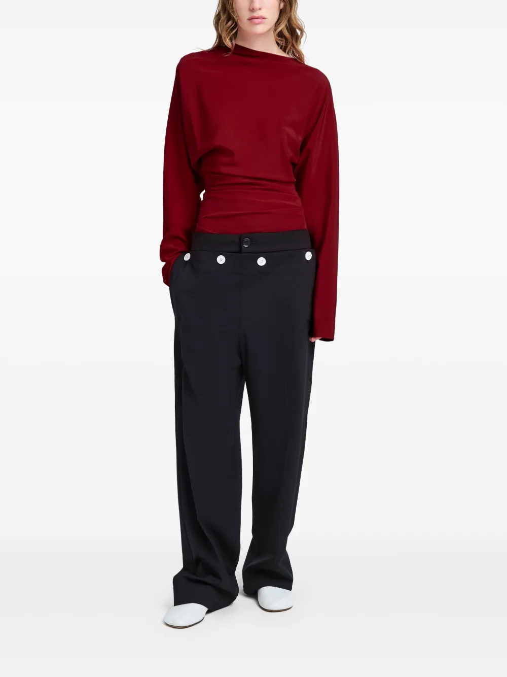 Proenza Schouler Keegan top - Rood