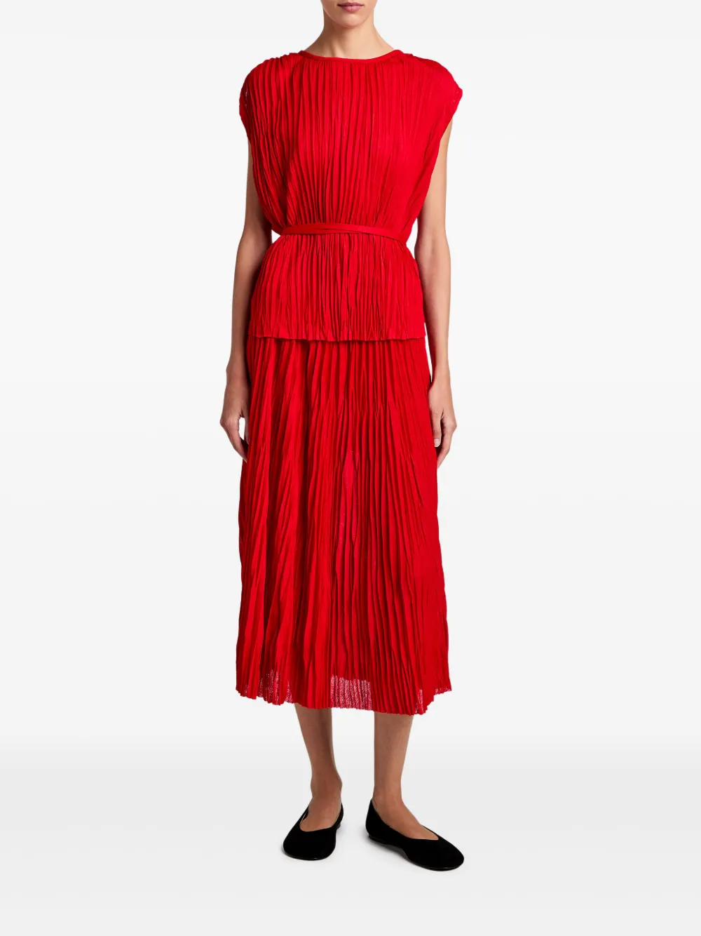 Proenza Schouler White Label Lyra top - Rood