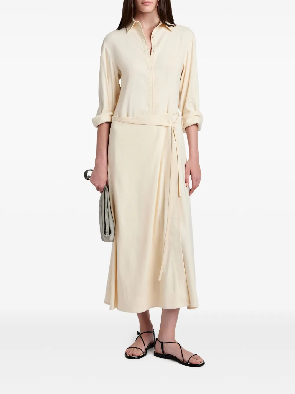 Proenza Schouler White Label Lato midi dress - Beige