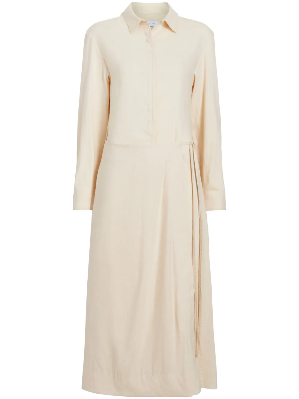 Proenza Schouler White Label Lato midi-jurk Beige