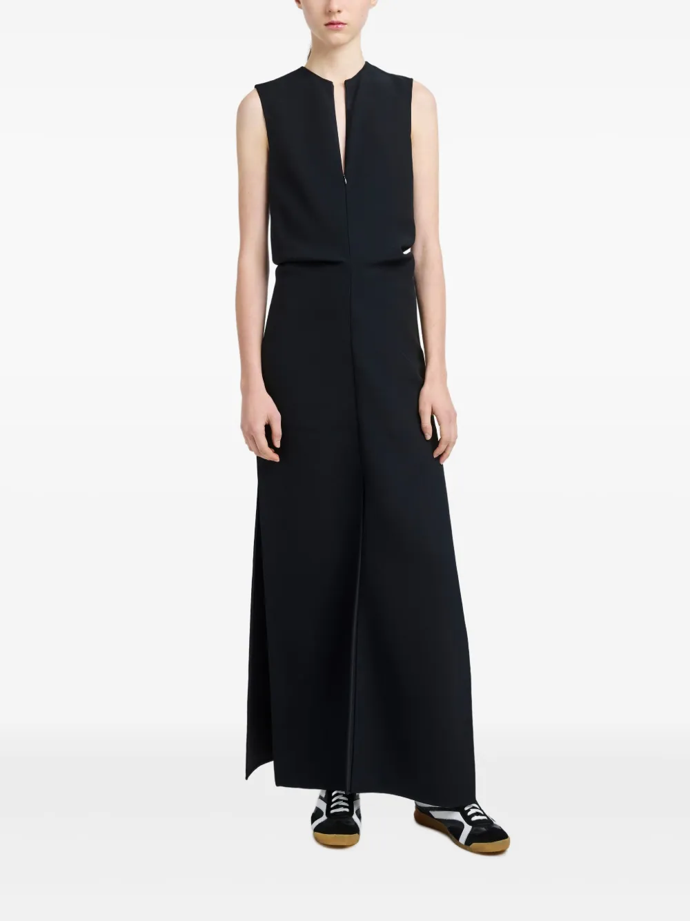 Proenza Schouler Luci maxi-jurk - Zwart