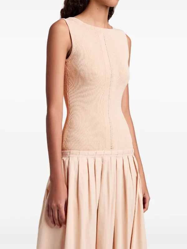 Proenza Schouler White Label プリーツ ドレス | ピンク