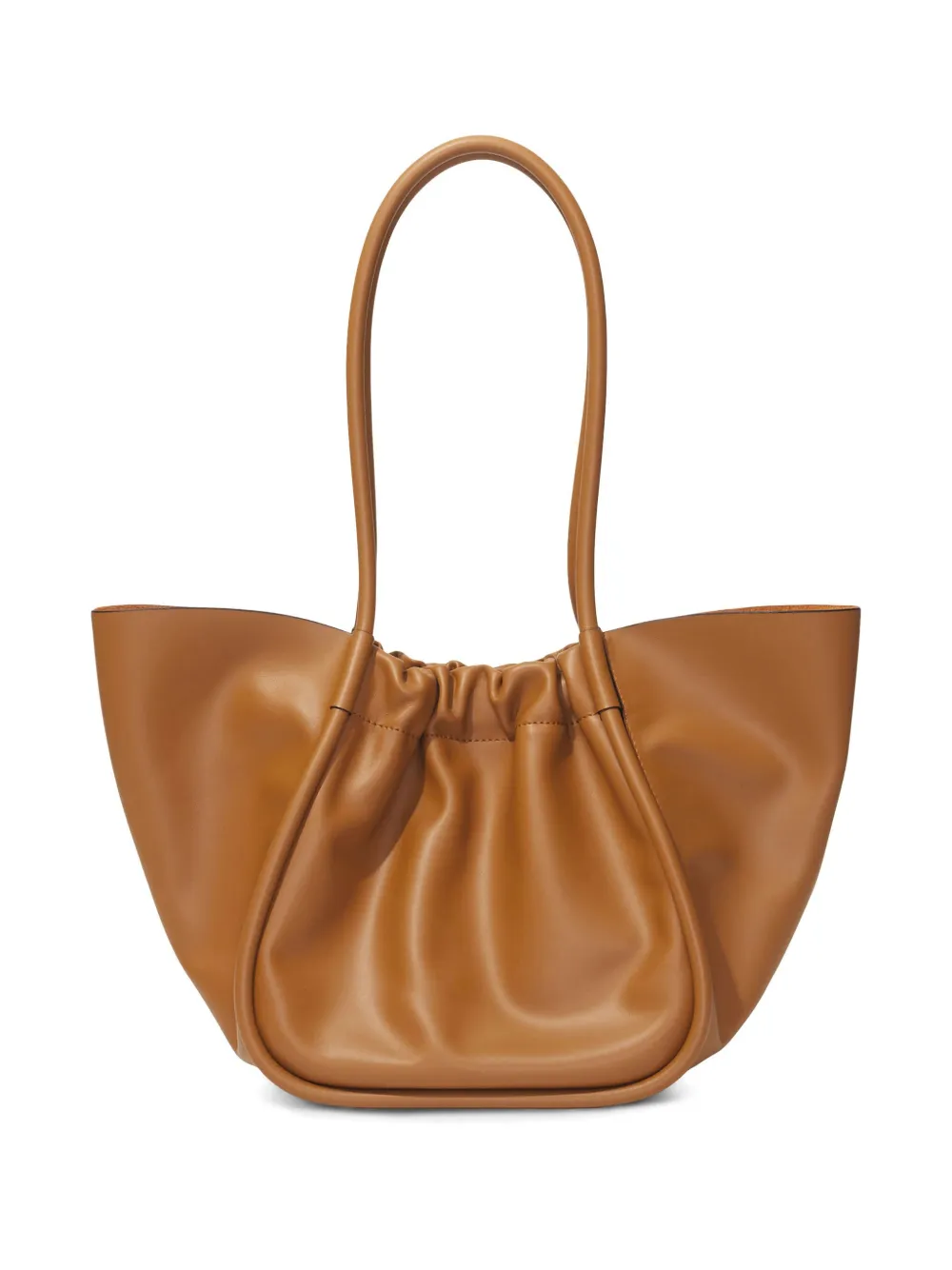 Proenza Schouler Grote shopper met ruches - Bruin