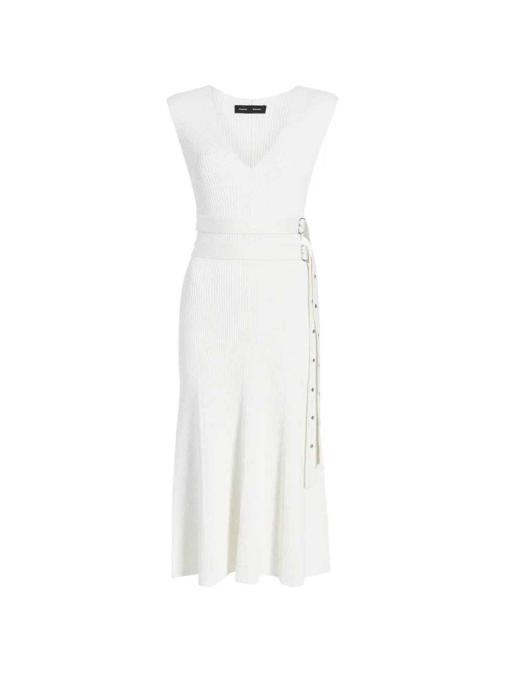 Proenza Schouler Madeline midi-jurk Wit
