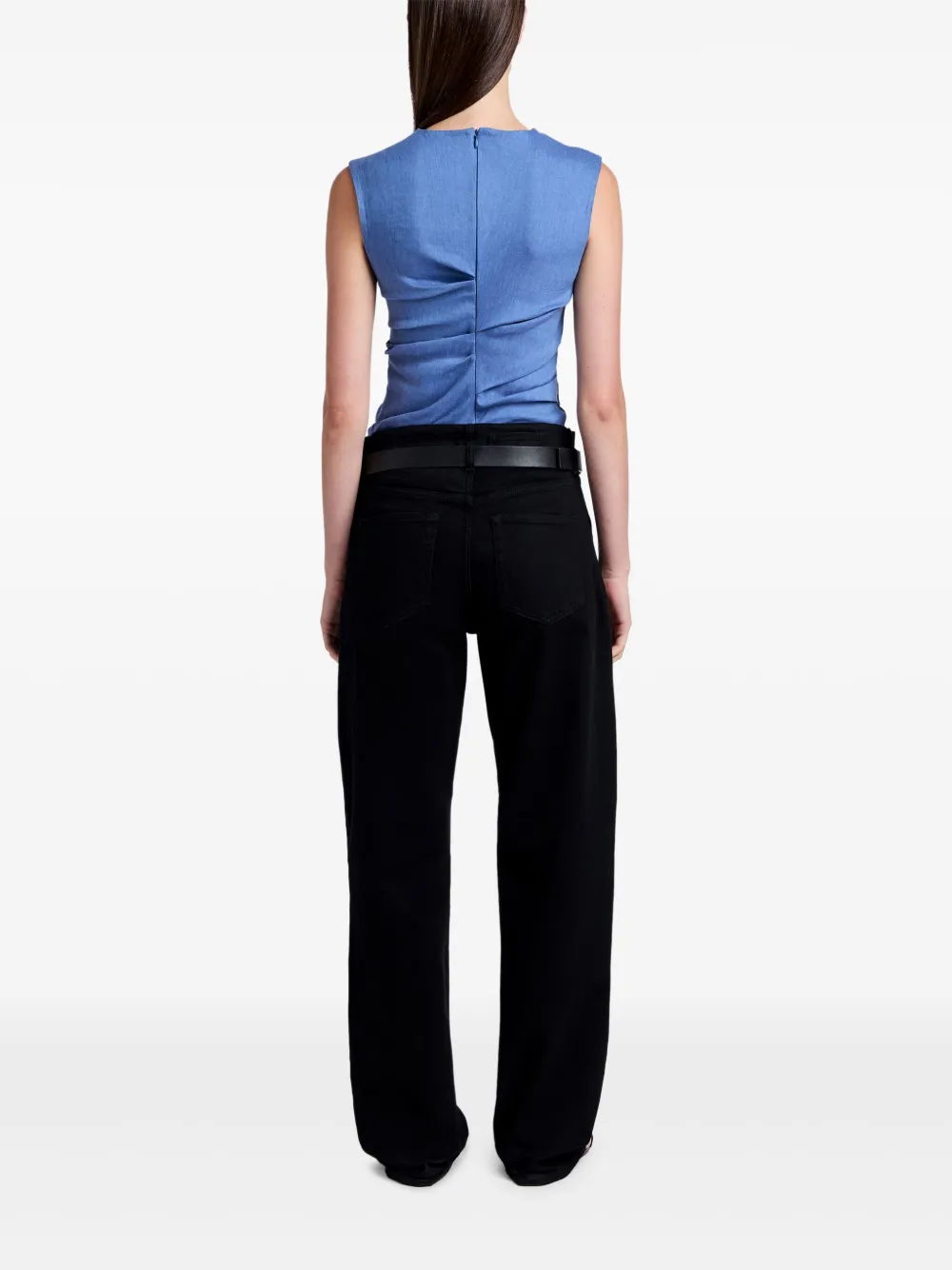Shop Proenza Schouler White Label Anoushka Tank Top In Blue
