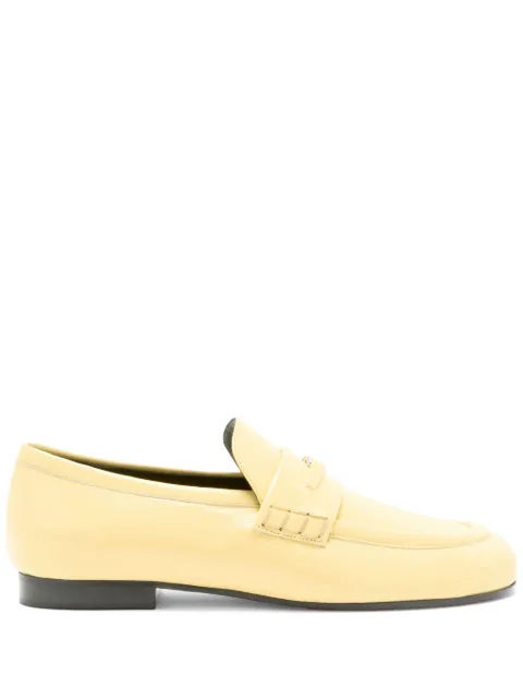 Proenza Schouler monogram leather loafers 