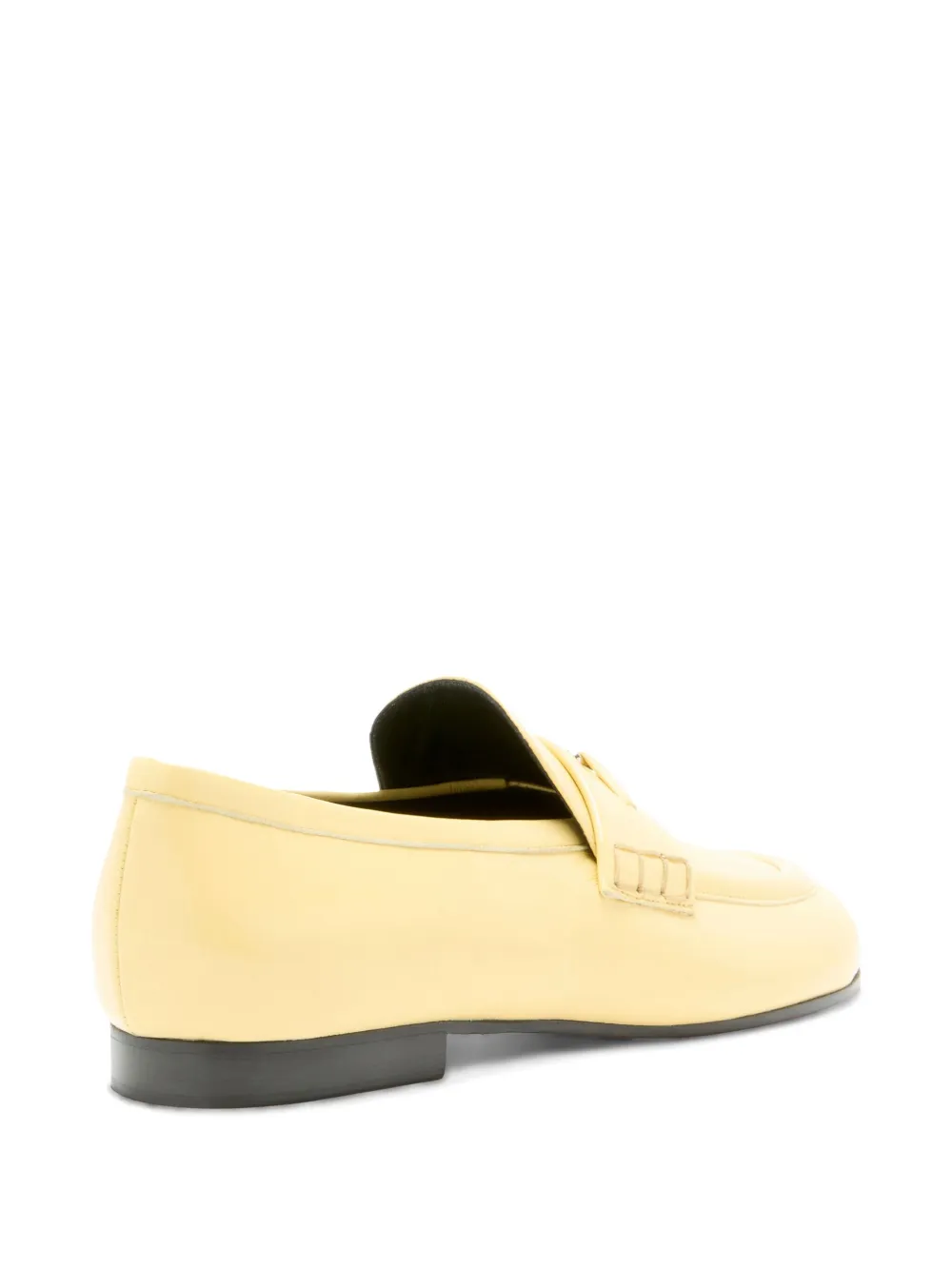 Proenza Schouler Leren loafers Geel