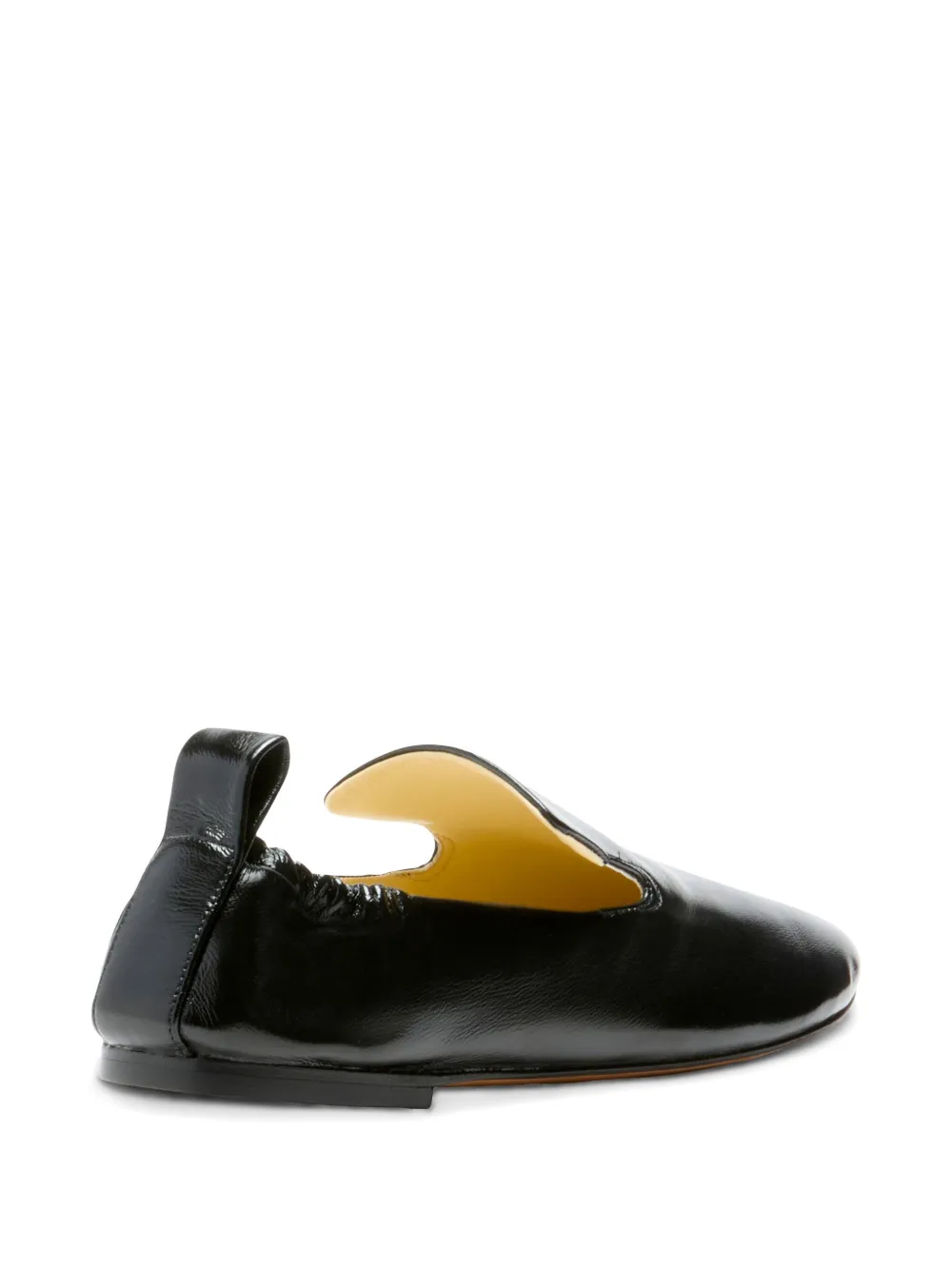 Proenza Schouler glove ruched loafers Black