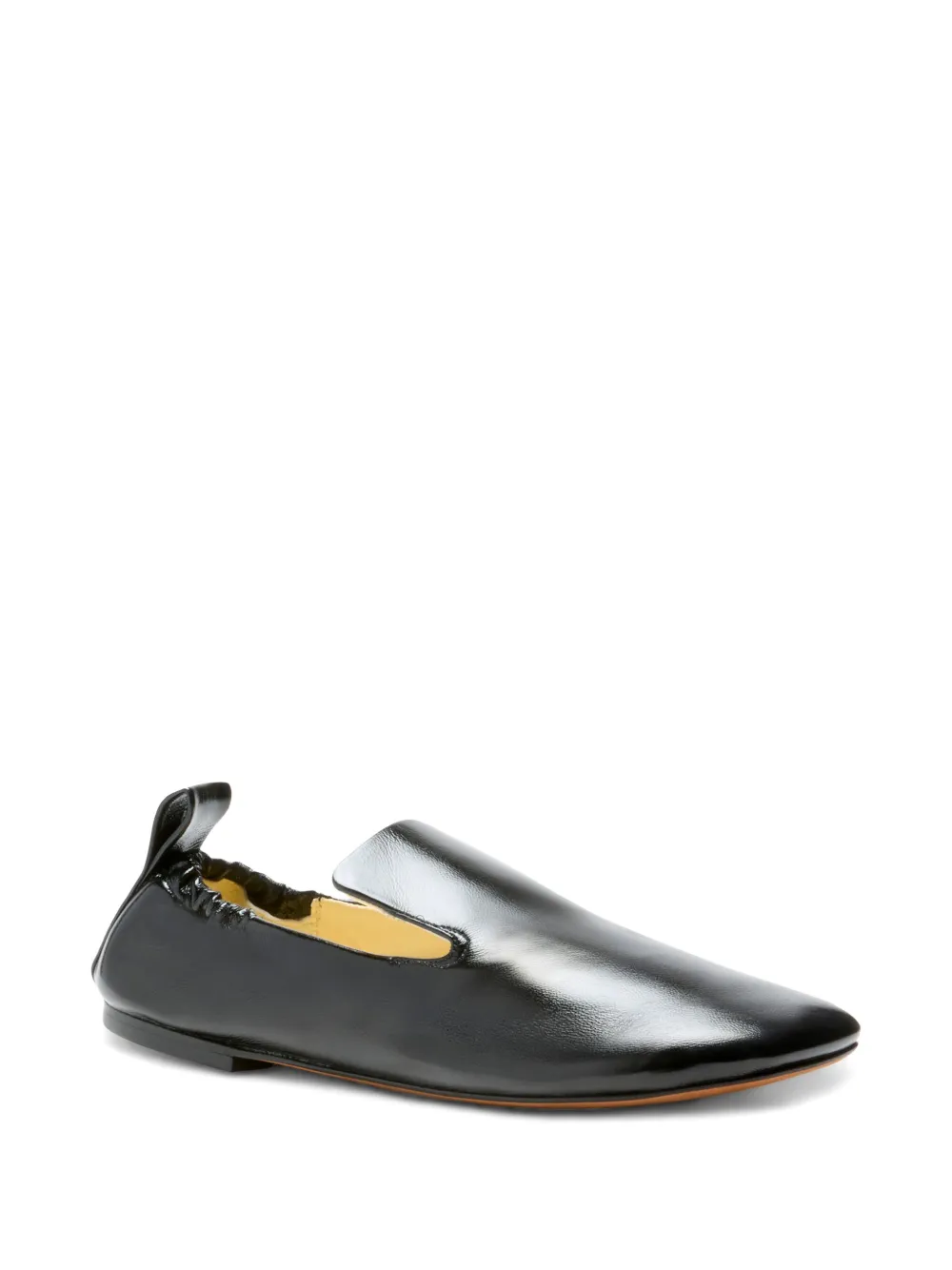 Proenza Schouler glove ruched loafers Black