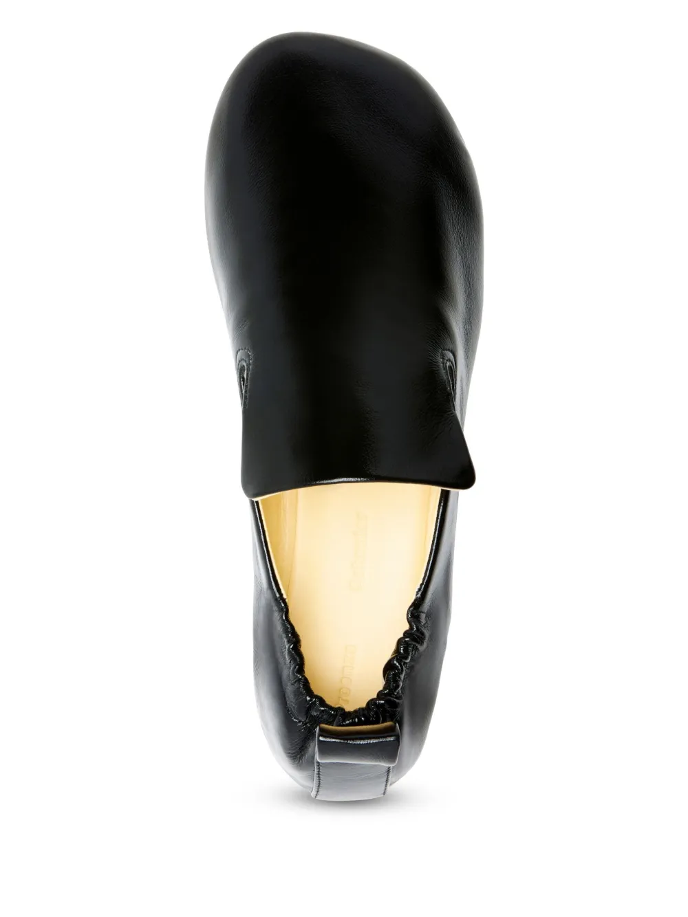 Proenza Schouler glove ruched loafers Black