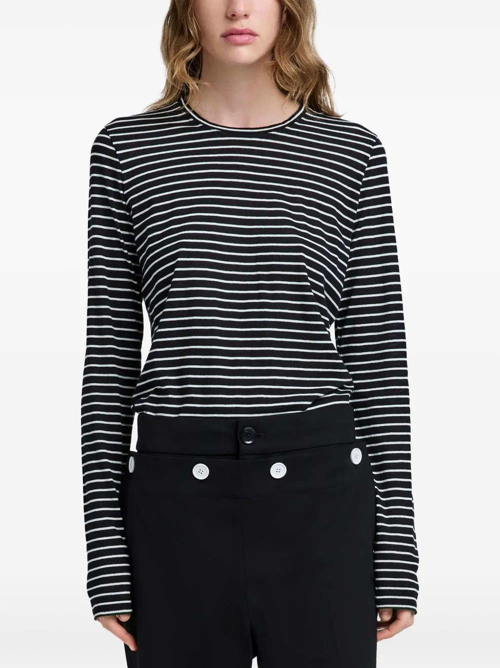 Proenza Schouler Mia T-shirt Zwart
