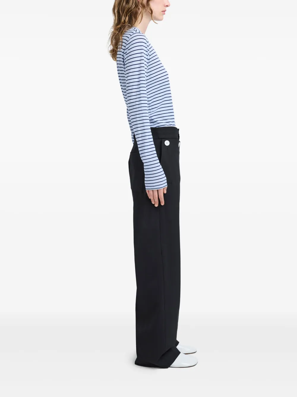 Proenza Schouler Mia T-shirt Blauw