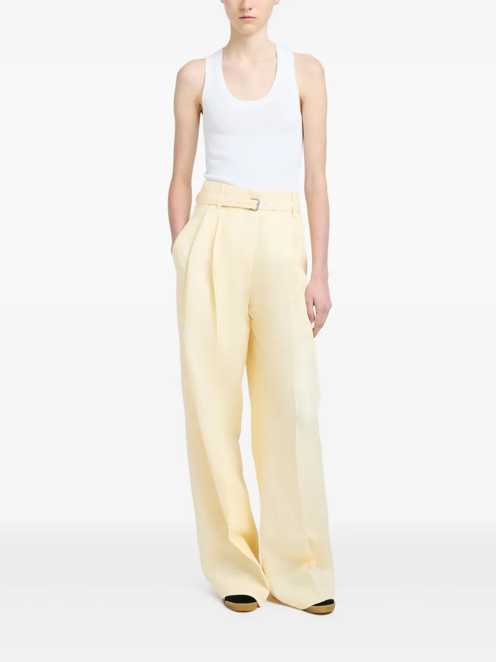 Proenza Schouler Jules broek - Geel