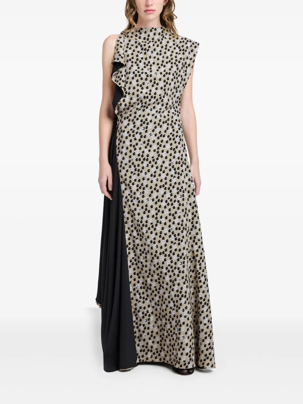 Proenza Schouler Devyn maxi-dress - Beige