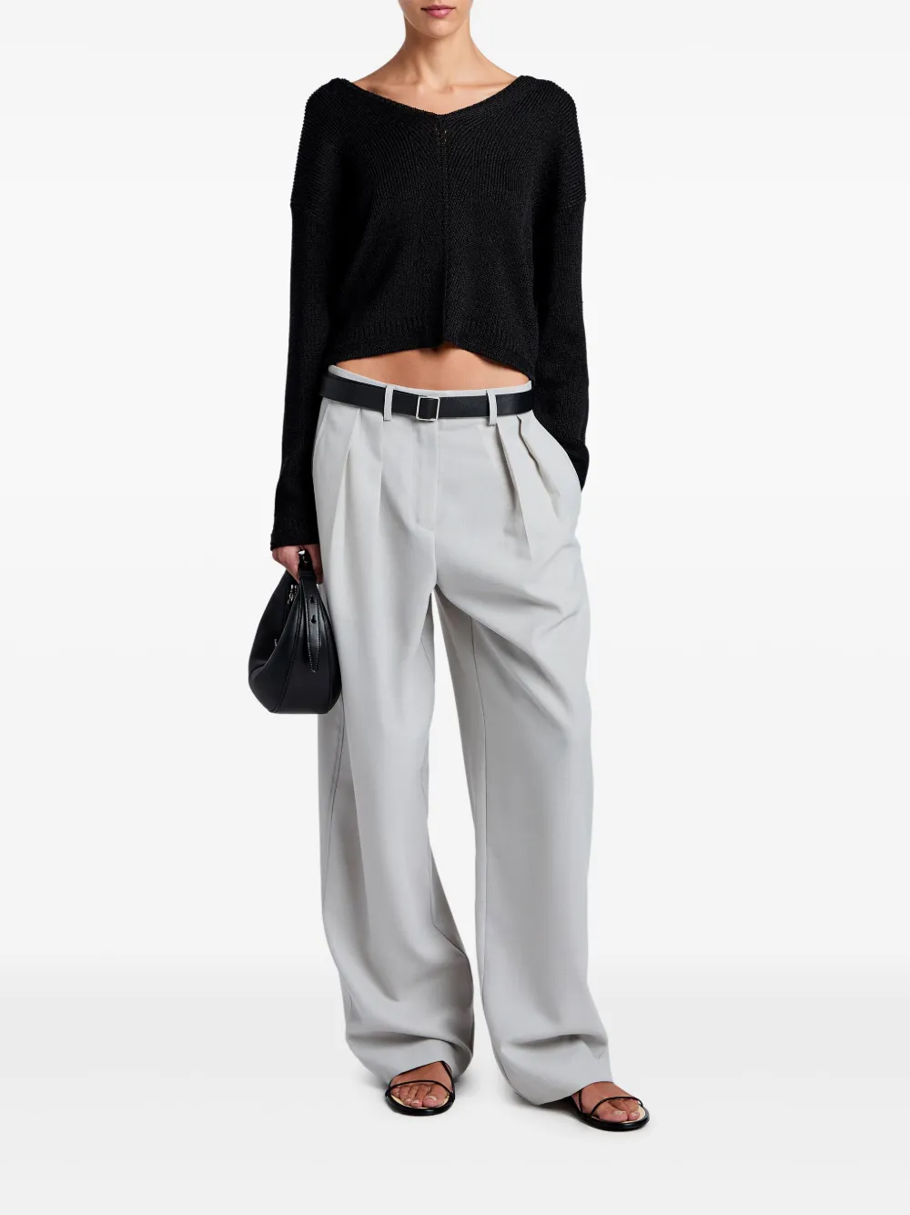 Proenza Schouler White Label Eleanor trousers - Grijs