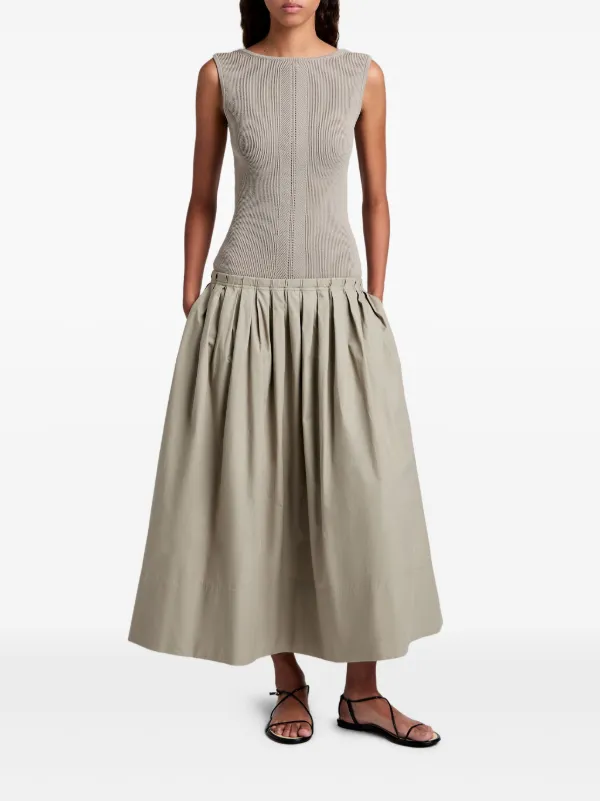 Proenza Schouler White Label Tori Maxi Dress | Neutrals | FARFETCH