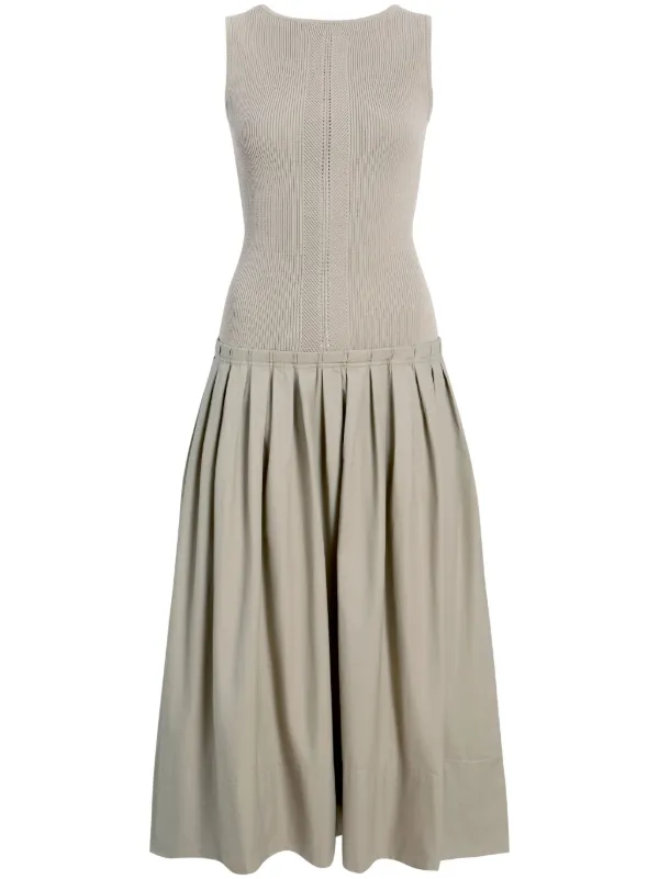 Proenza Schouler White Label Tori Maxi Dress | Neutrals | FARFETCH