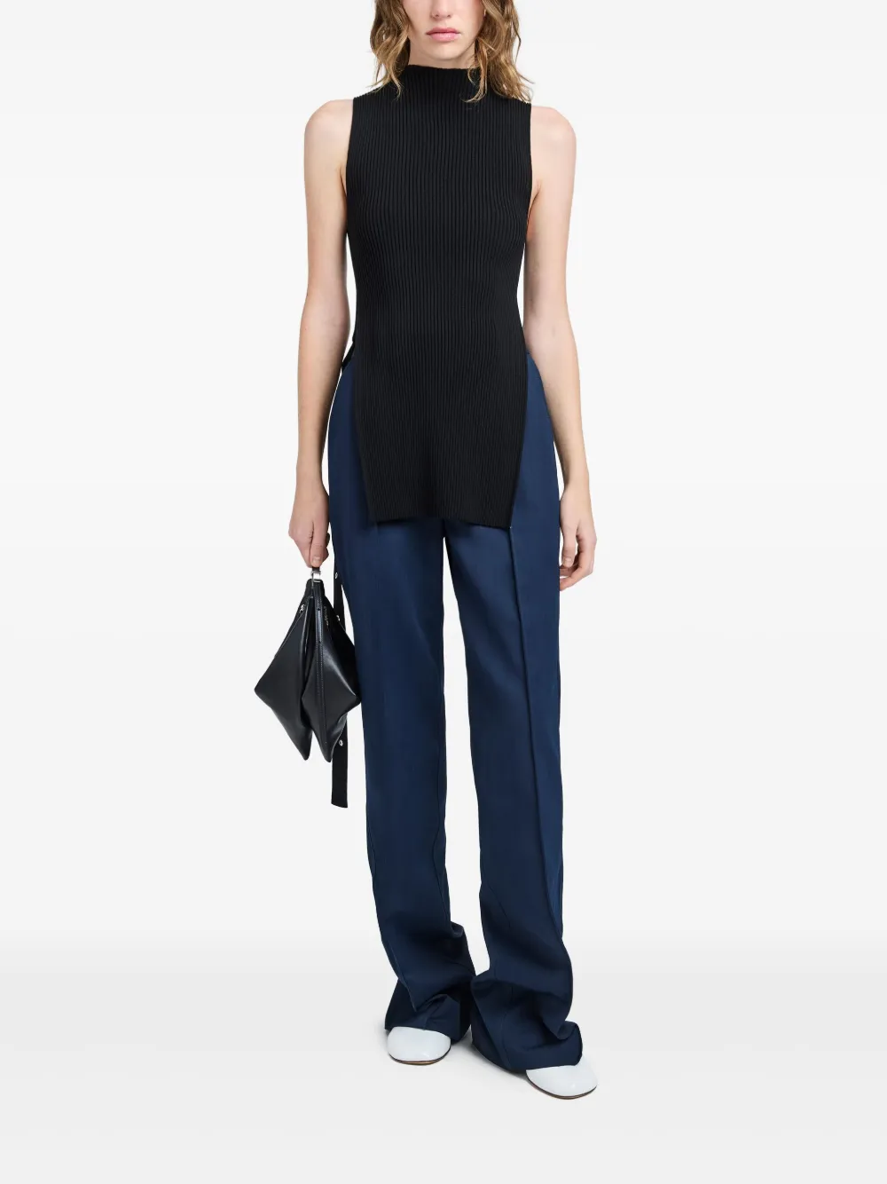 Proenza Schouler Rita top - Zwart