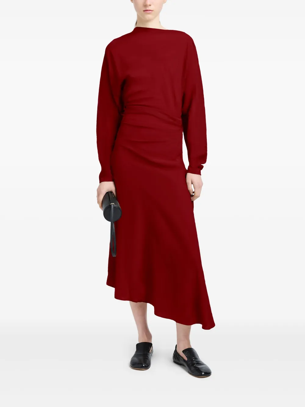 Proenza Schouler Midi-jurk - Rood