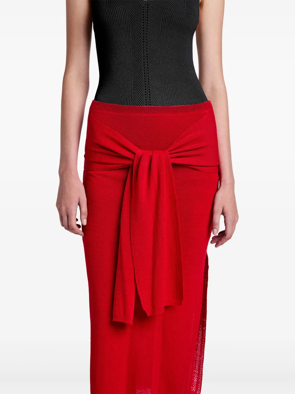 PROENZA SCHOULER WHITE LABEL PHELAN MIDI SKIRT