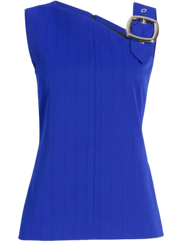 Proenza Schouler Marin トップ | ブルー | FARFETCH JP