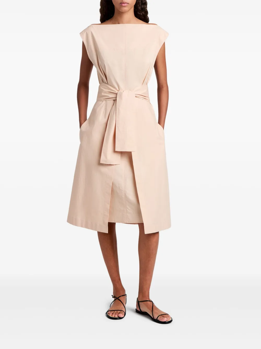 Proenza Schouler White Label Caro midi dress - Roze