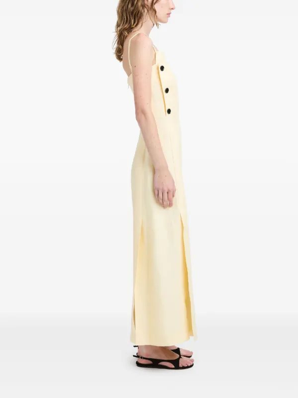 Proenza Schouler Candice Maxi Dress | Yellow | FARFETCH ID