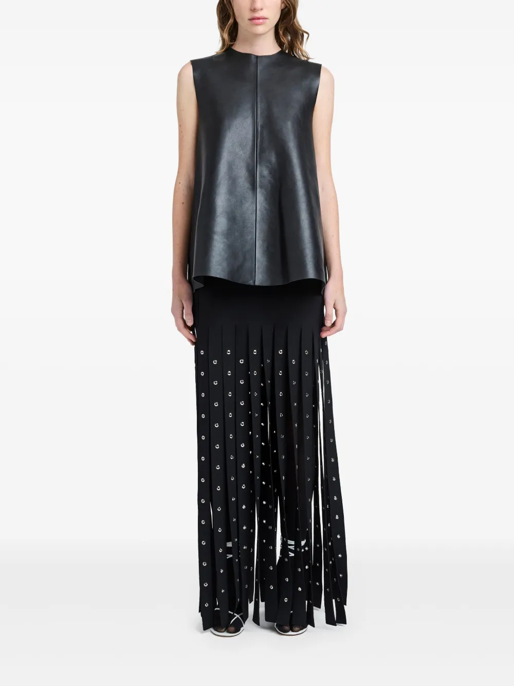 Proenza Schouler Effe maxi-rok - Zwart