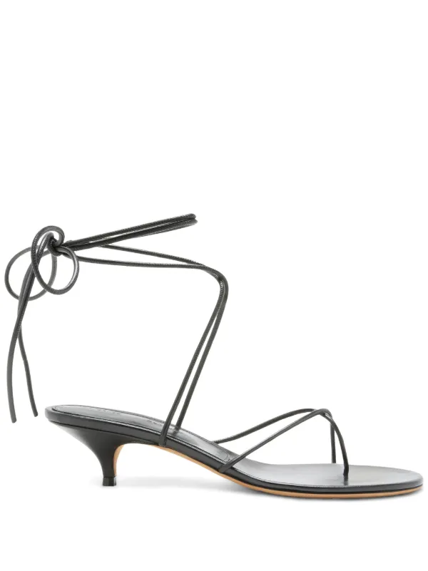 Proenza Schouler Slash Sandals in Black