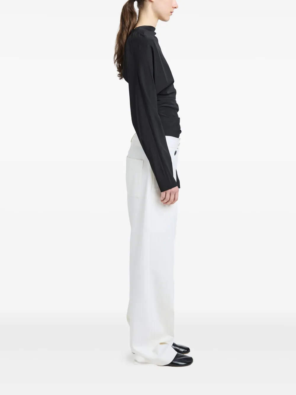 Proenza Schouler Keegan top Zwart