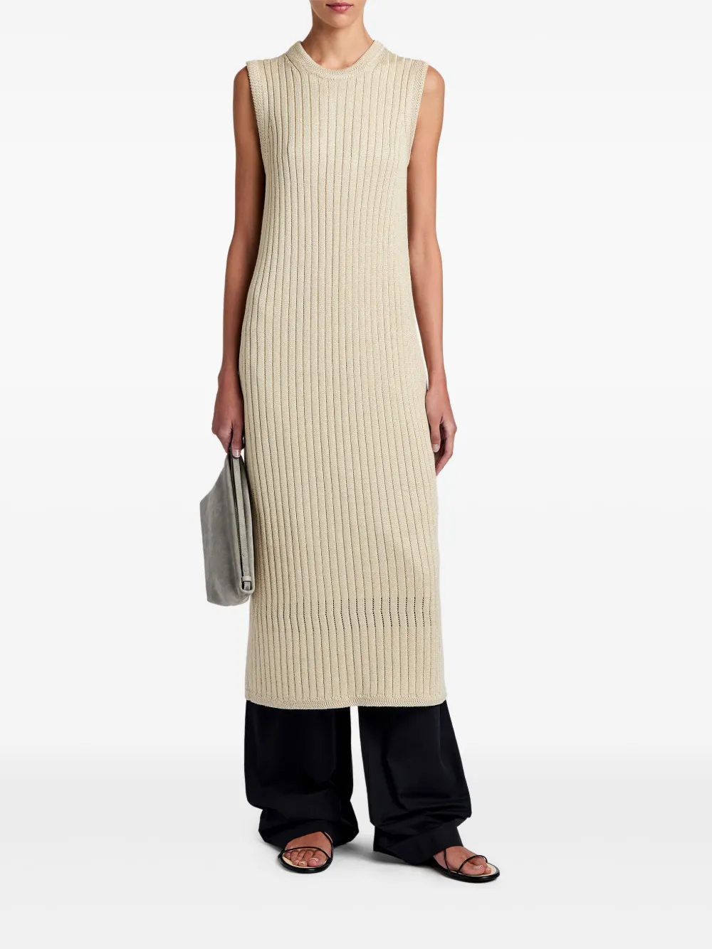 Proenza Schouler White Label Leighton midi dress - Beige