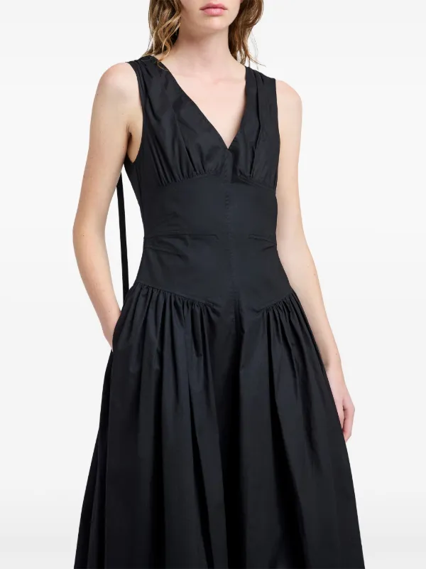 Proenza Schouler White Label Clayton Maxi Dress | Black Proenza Schouler White Label Clayton Maxi Dress | Black