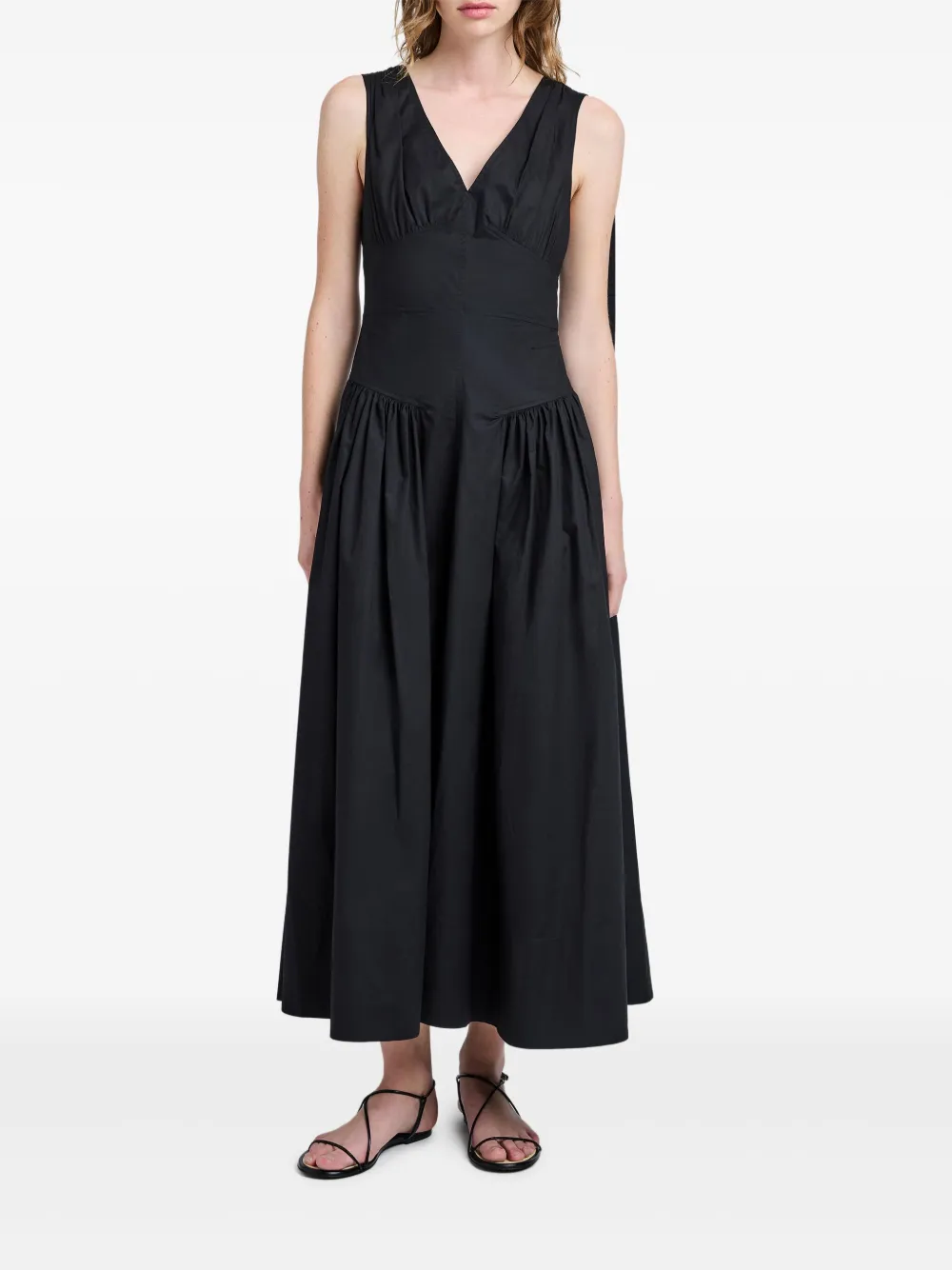 Proenza Schouler White Label Clayton maxi dress - Zwart