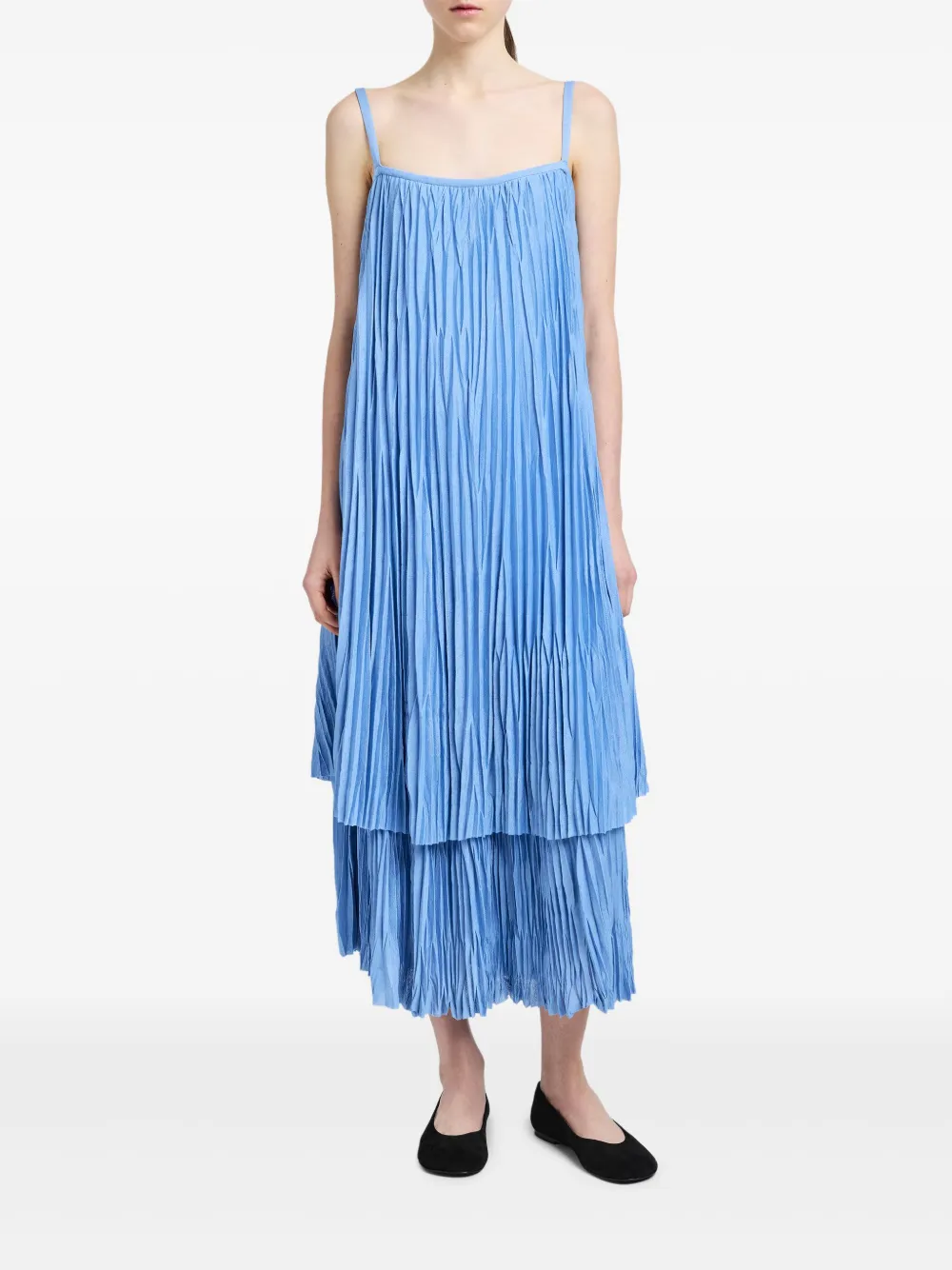 Proenza Schouler White Label Clyne midi dress - Blauw