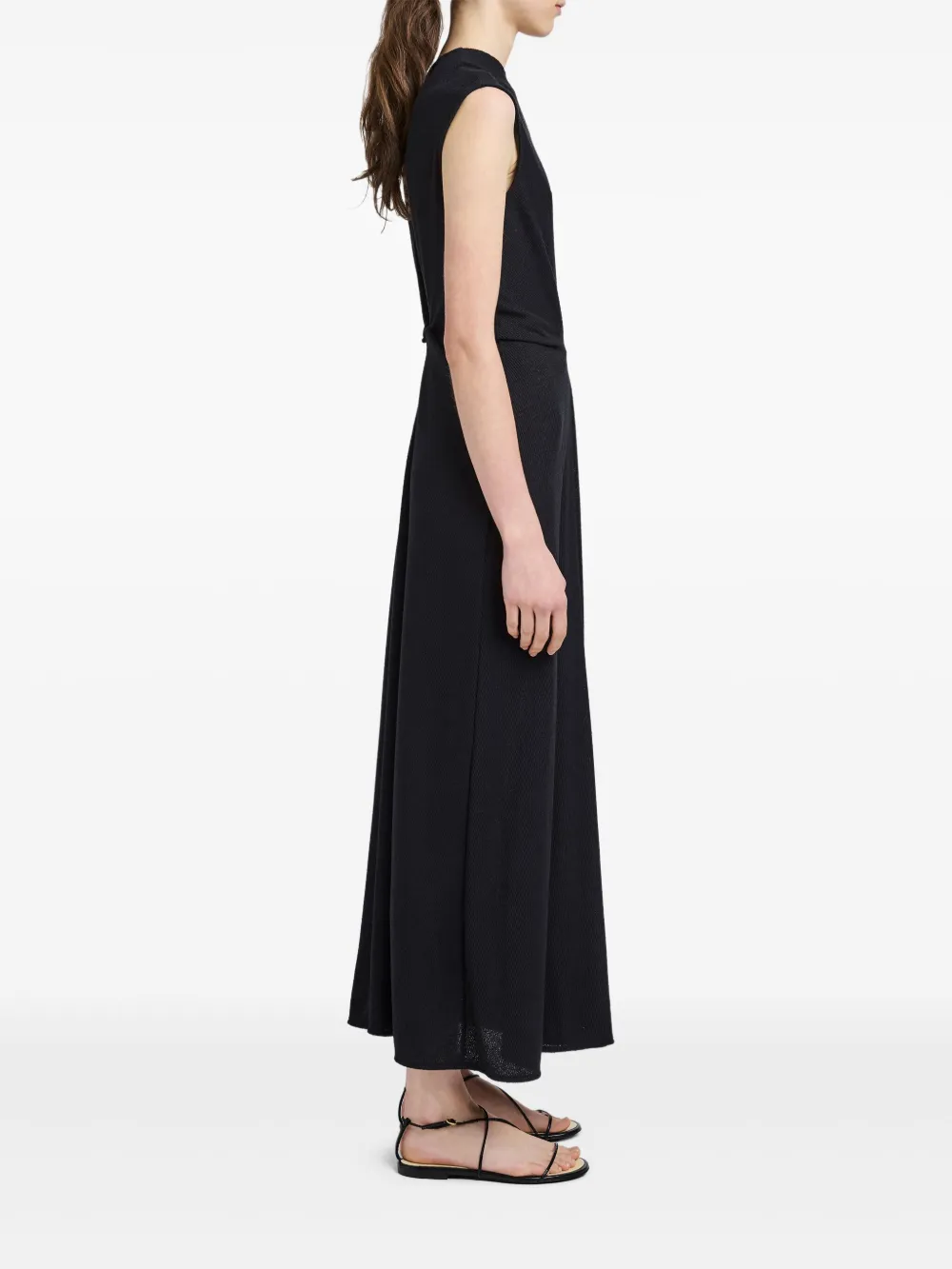 Shop Proenza Schouler White Label Miranda Maxi Dress In Black