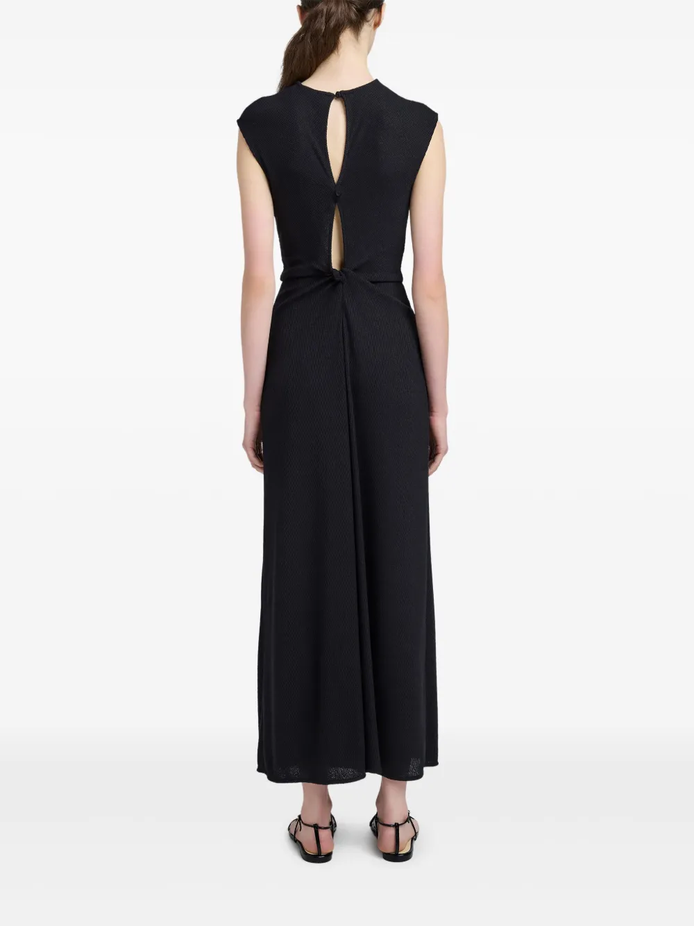 Shop Proenza Schouler White Label Miranda Maxi Dress In Black