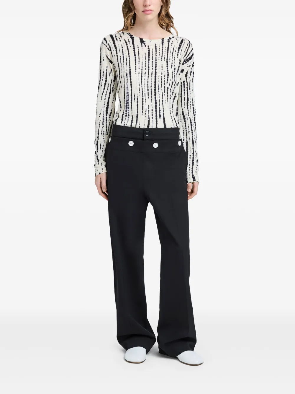 Proenza Schouler Mia T-shirt - Wit