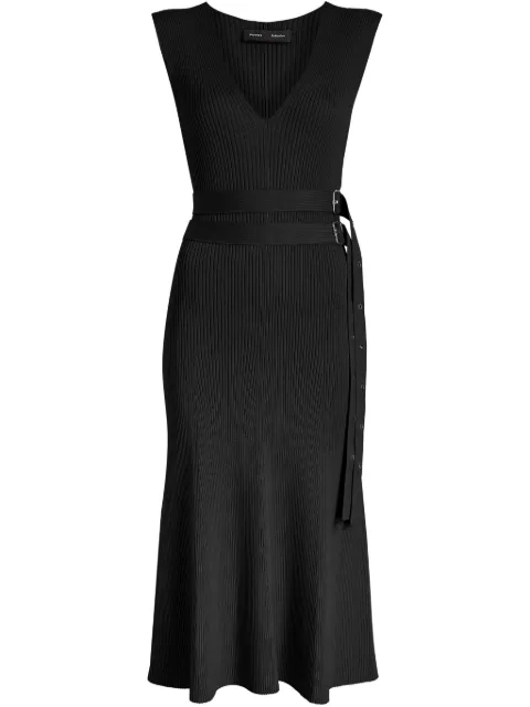Proenza Schouler vestido midi Madeline