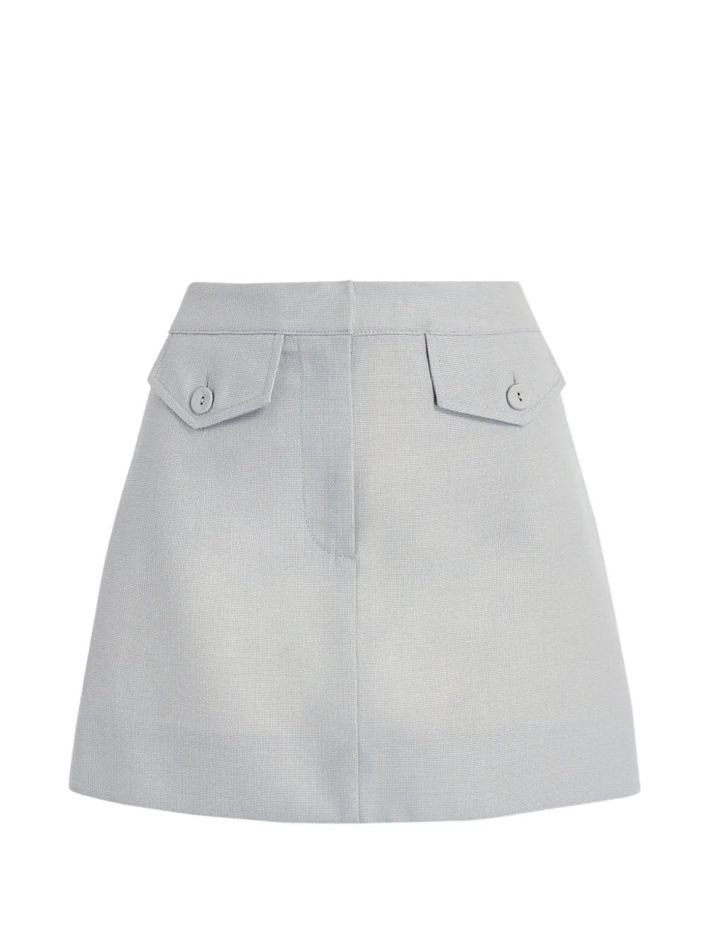 Proenza Schouler White Label Jamison mini-rok Grijs