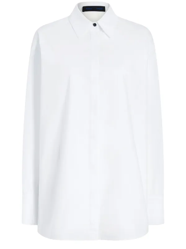 Proenza Schouler Addy Shirt in White