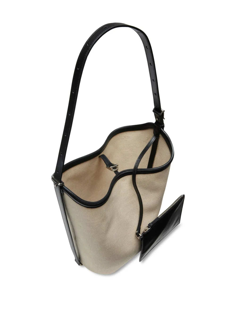 Brant Linen Bucket Bag