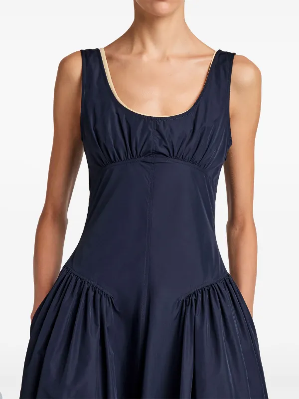 proenza schouler denim dress Proenza Schouler Arlet Sleeveless Denim Dress