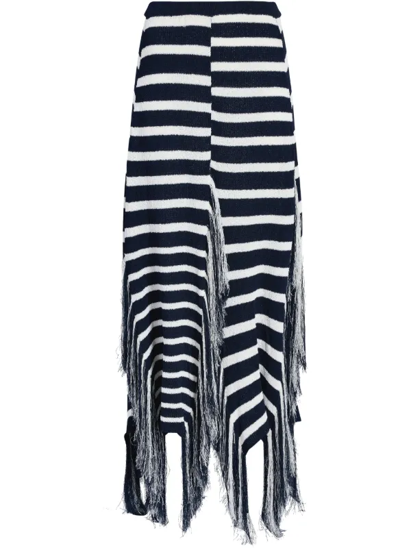 Proenza Schouler Yves Maxi Skirt in Blue