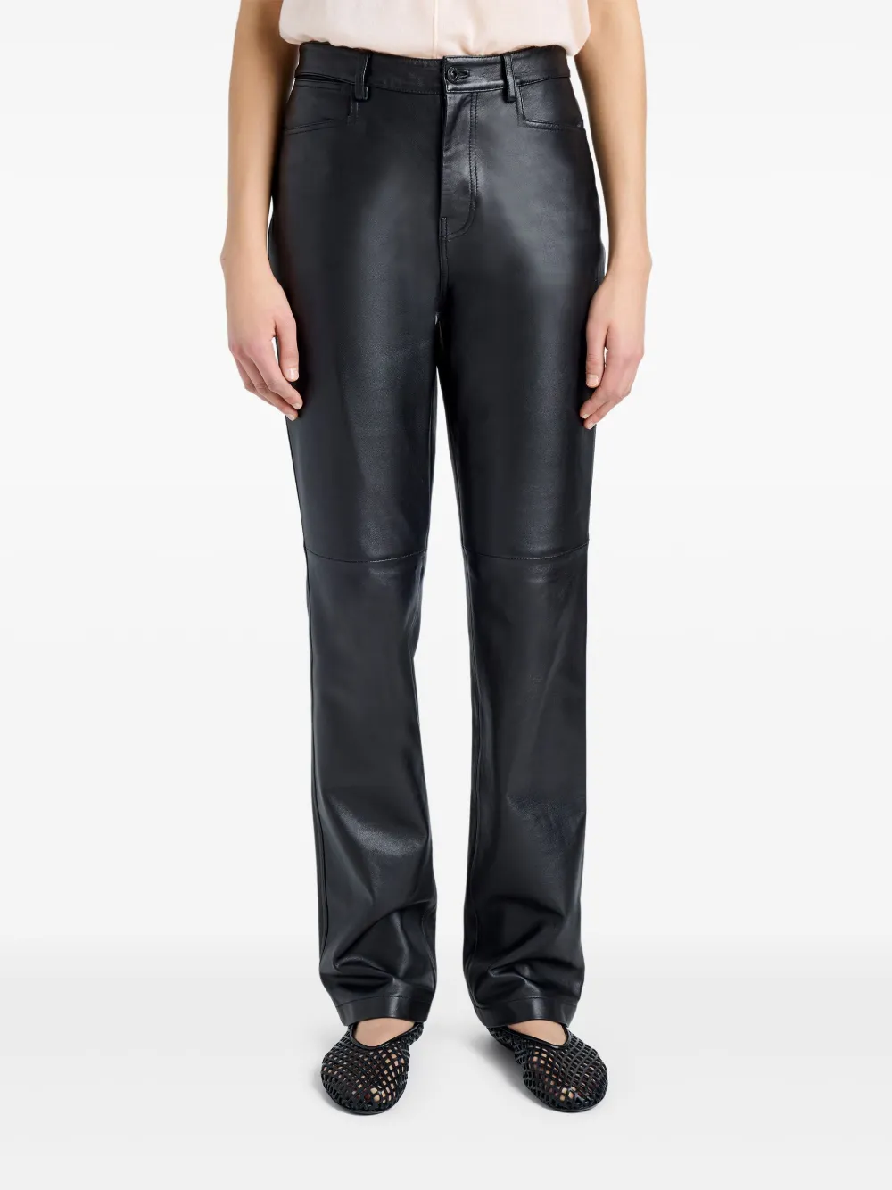 Proenza Schouler White Label Maxine broek Zwart