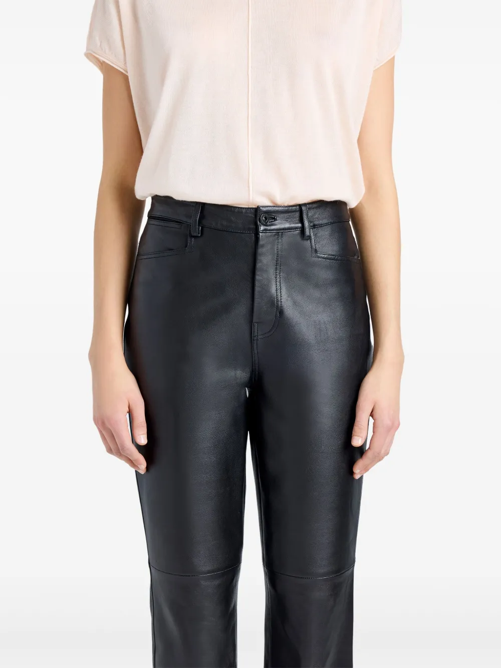 Proenza Schouler White Label Maxine broek Zwart