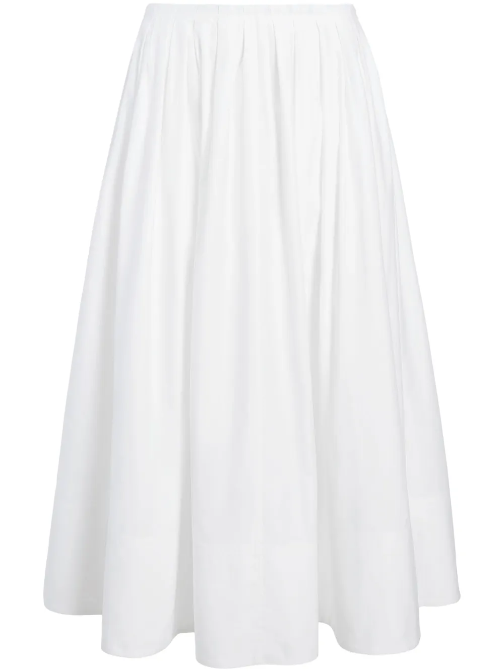 Proenza Schouler White Label Austin midi-jurk Wit