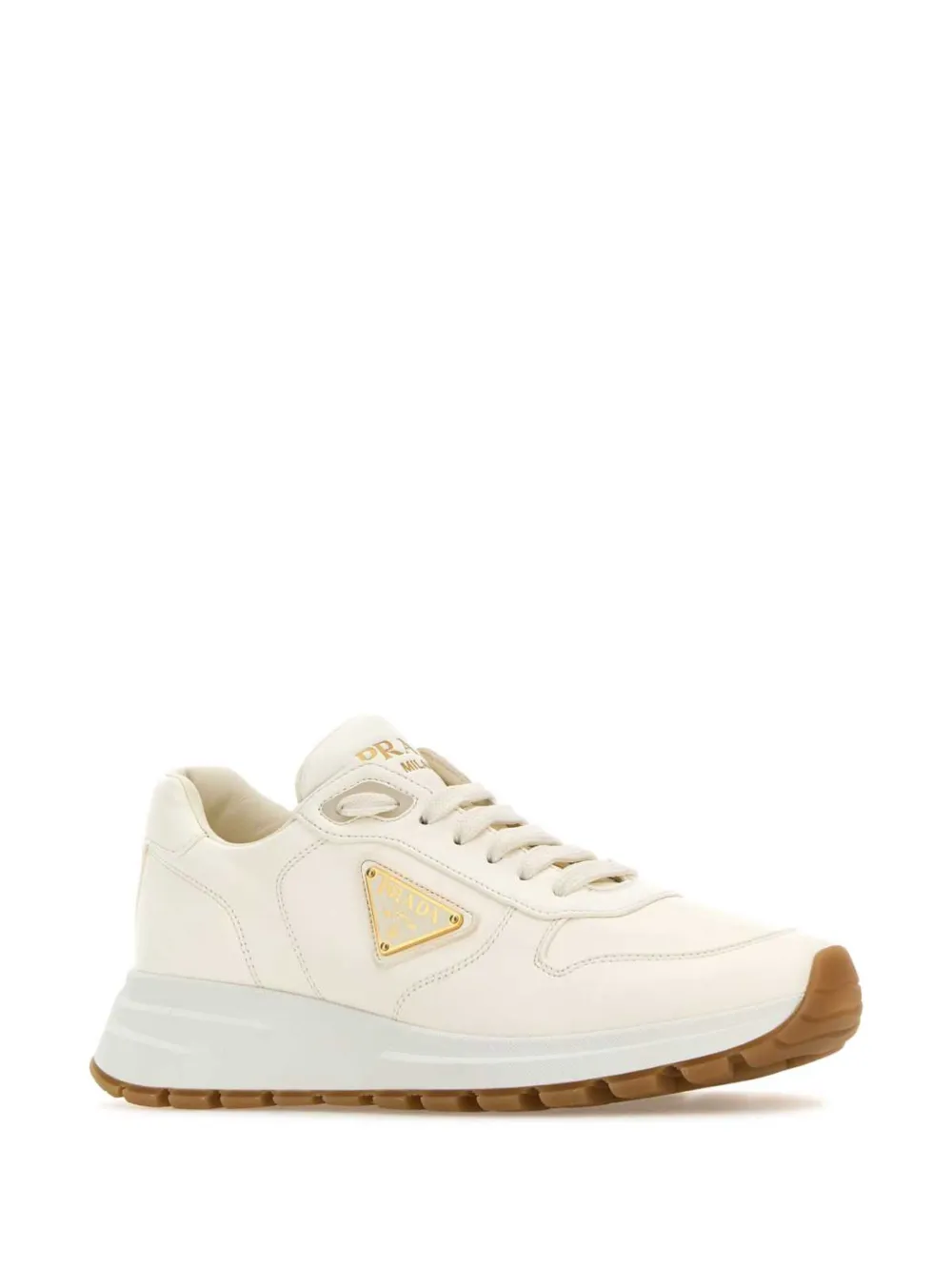 Prada Leren sneakers - Wit